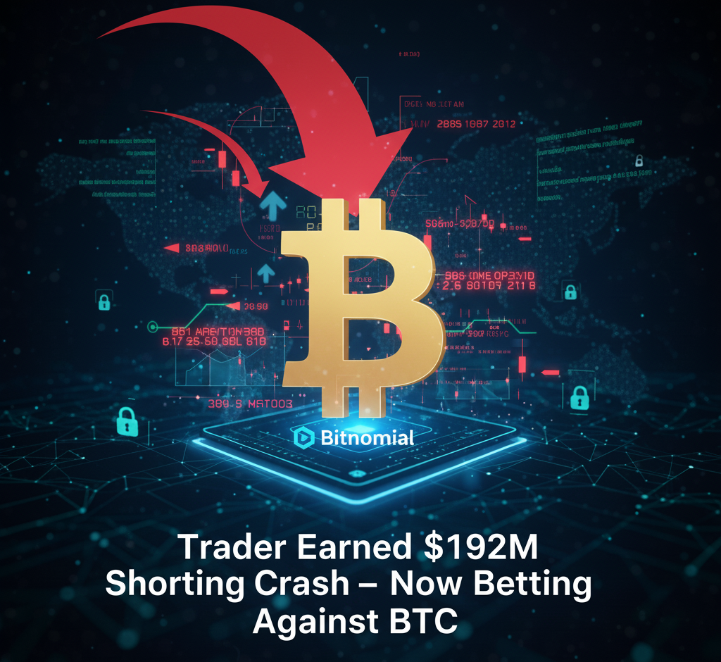 Trader Earned $192M Shorting Crash — Now Betting Against BTC