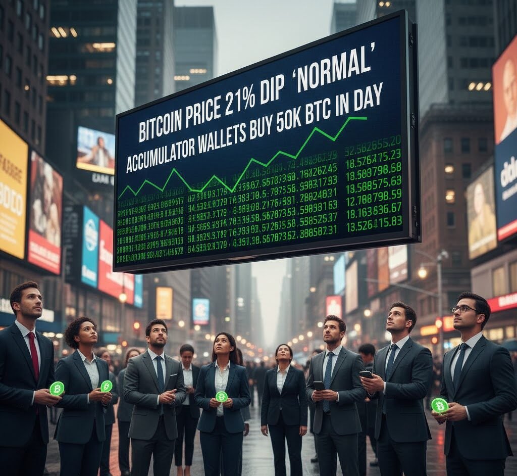 Bitcoin’s 21% Dip Explained as Investors Buy 50K BTC