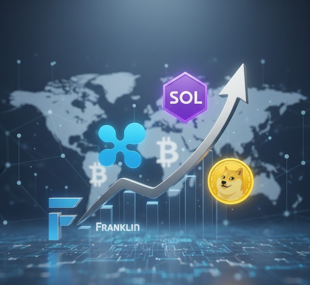 Franklin Crypto Index ETF Broadens Its Reach With XRP, SOL & DOGE Addition