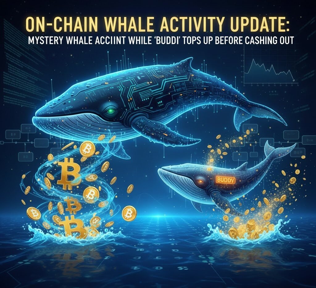 Mystery Whale Accumulates BTC While ‘Buddy’ Tops Up Before Cashing Out