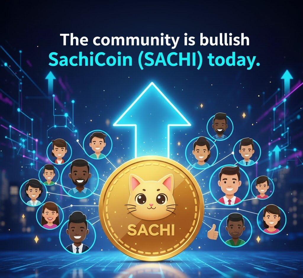 The community is bullish about SachiCoin (SACHI) today.
