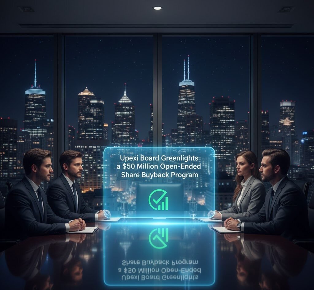 Upexi Board Greenlights a $50 Million Open-Ended Share Buyback Program