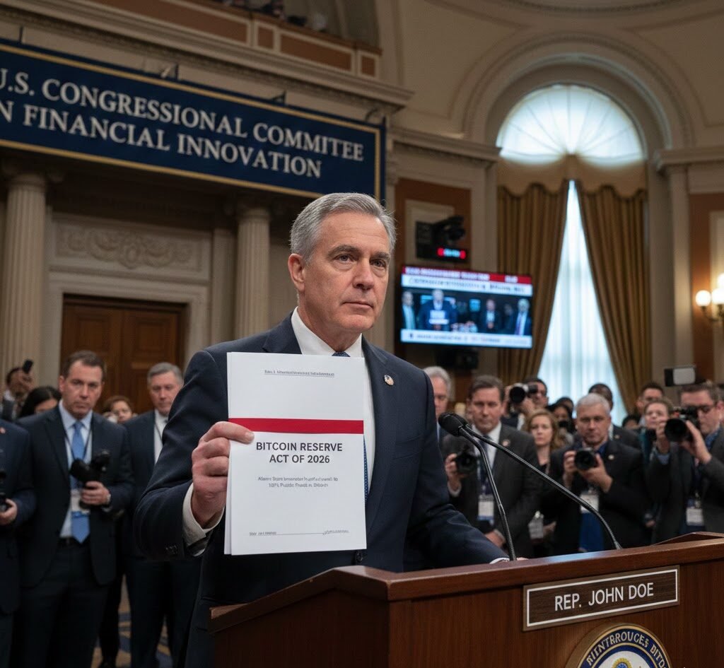 U.S. Congressman Reintroduces Bitcoin Reserve Bill: Allows State Investment Funds to Invest Up to 10% of Public Funds in Bitcoin