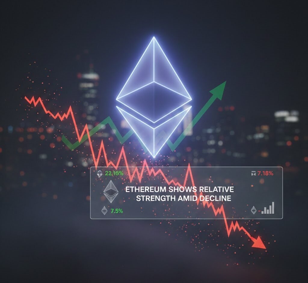 Ethereum Shows Relative Strength Amid Decline