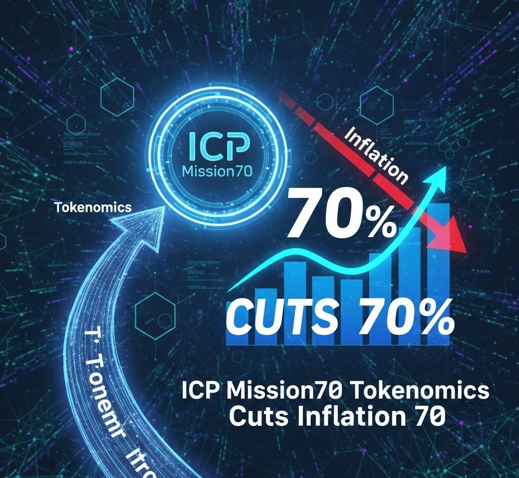 ICP Mission70 Tokenomics Cuts Inflation 70%