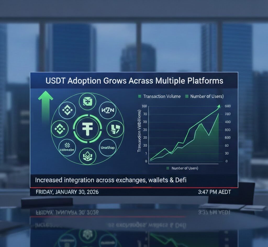 USDT Adoption Grows Across Multiple Platforms