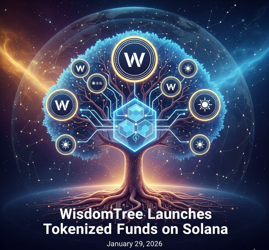 WisdomTree Launches Tokenized Funds on Solana