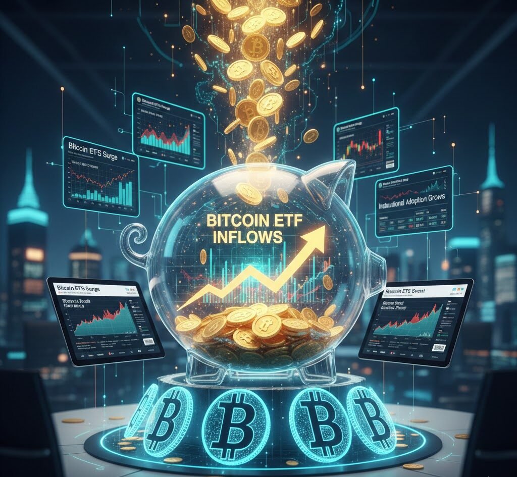 Bitcoin ETFs See Strong Inflows