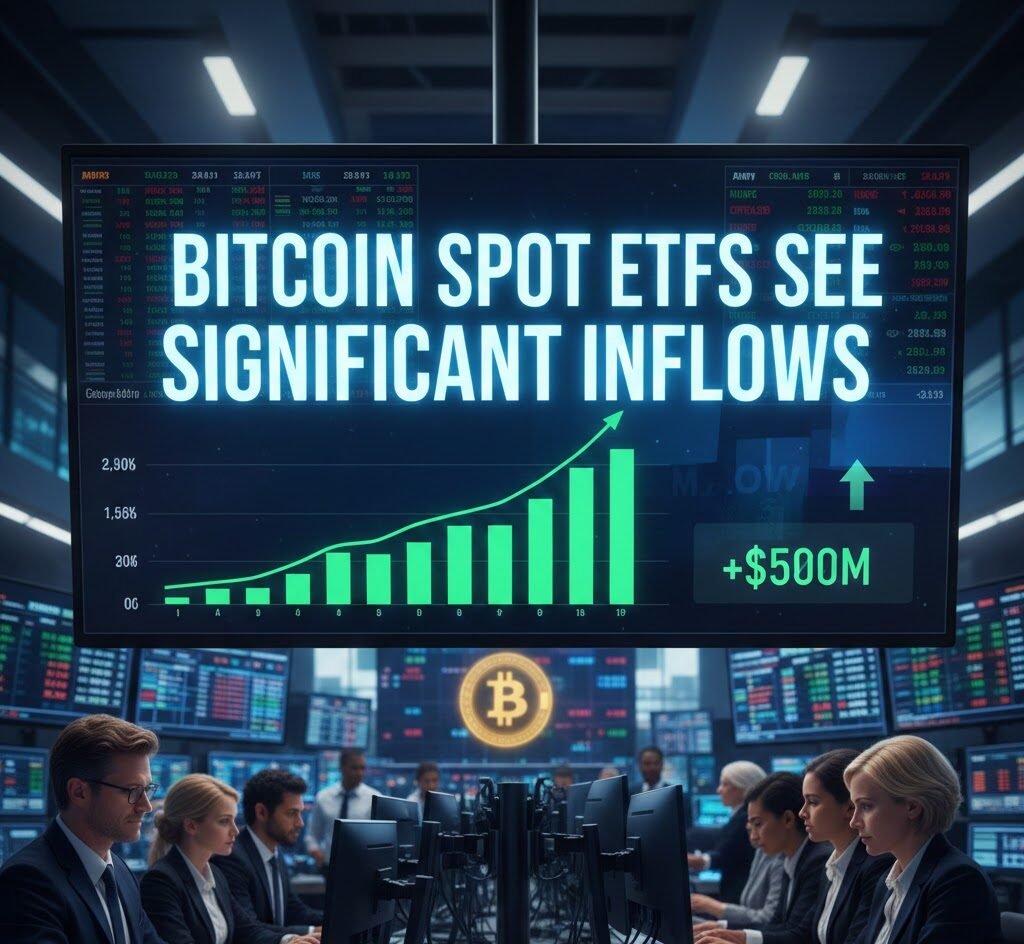 Bitcoin Spot ETFs See Significant Inflows
