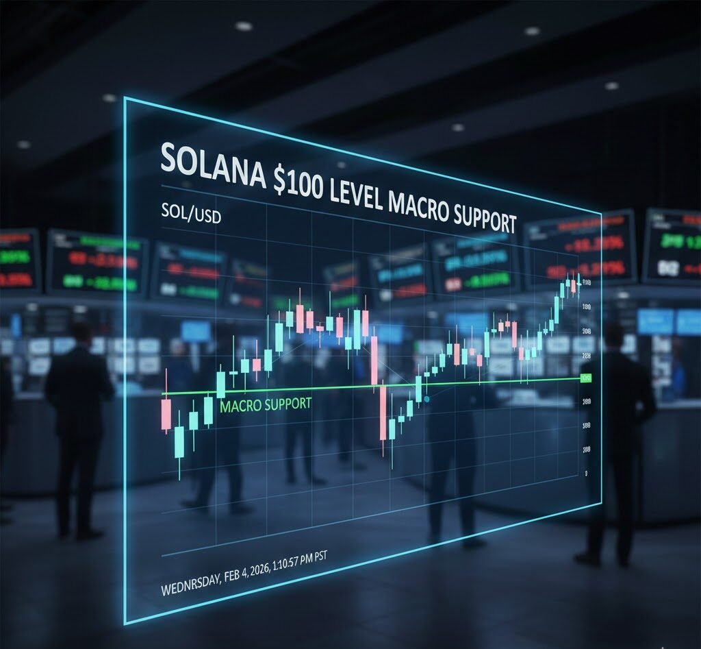 Solana $100 Level Macro Support