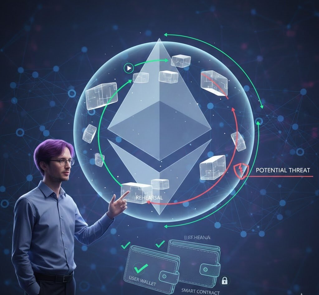 Vitalik Proposes Introducing Transaction Rehearsal Feature to Enhance Ethereum Wallet and Contract Security and User Experience