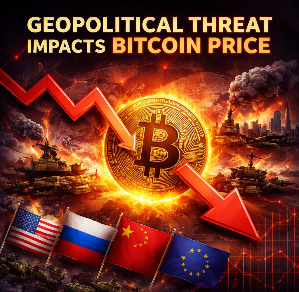 Geopolitical Threat Impacts Bitcoin Price