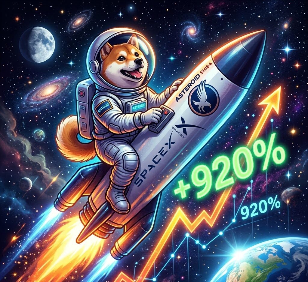 Asteroid Shiba (ASTEROID) Skyrockets 920% After SpaceX Mascot Agreement