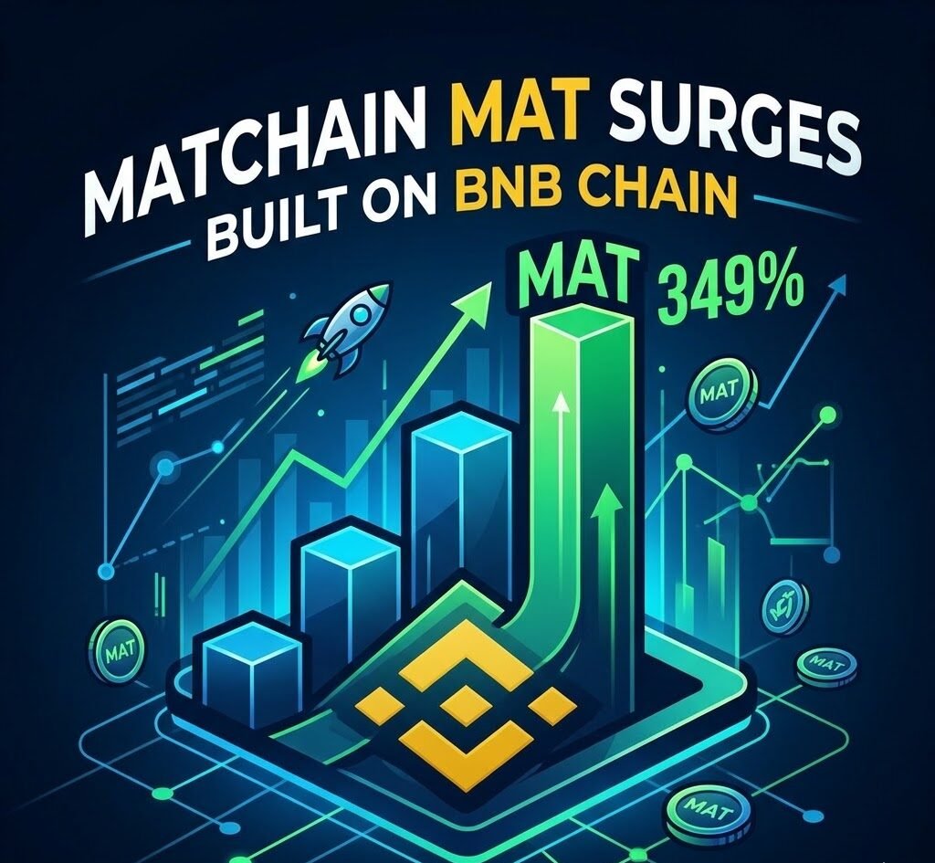Matchain MAT, Built on BNB Chain, Surges 349%