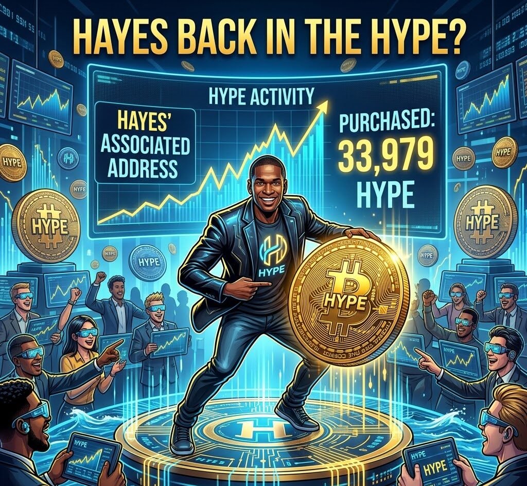Arthur Hayes Gets Back in the HYPE? Associated Address Buys 33,979 HYPE