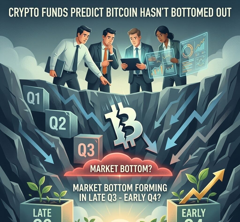 Most crypto funds believe that Bitcoin has not yet bottomed out, and the market bottom may form in late Q3 to early Q4.