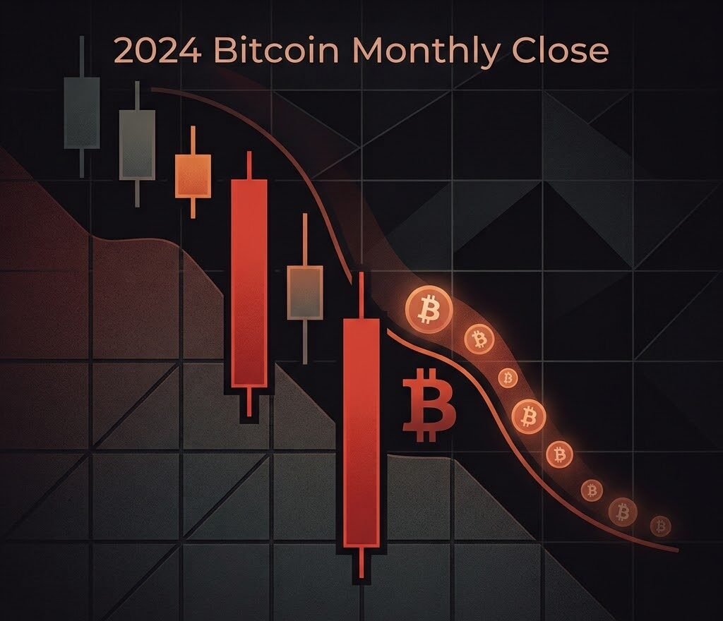 Bitcoin Monthly Close Weakest Since 2024