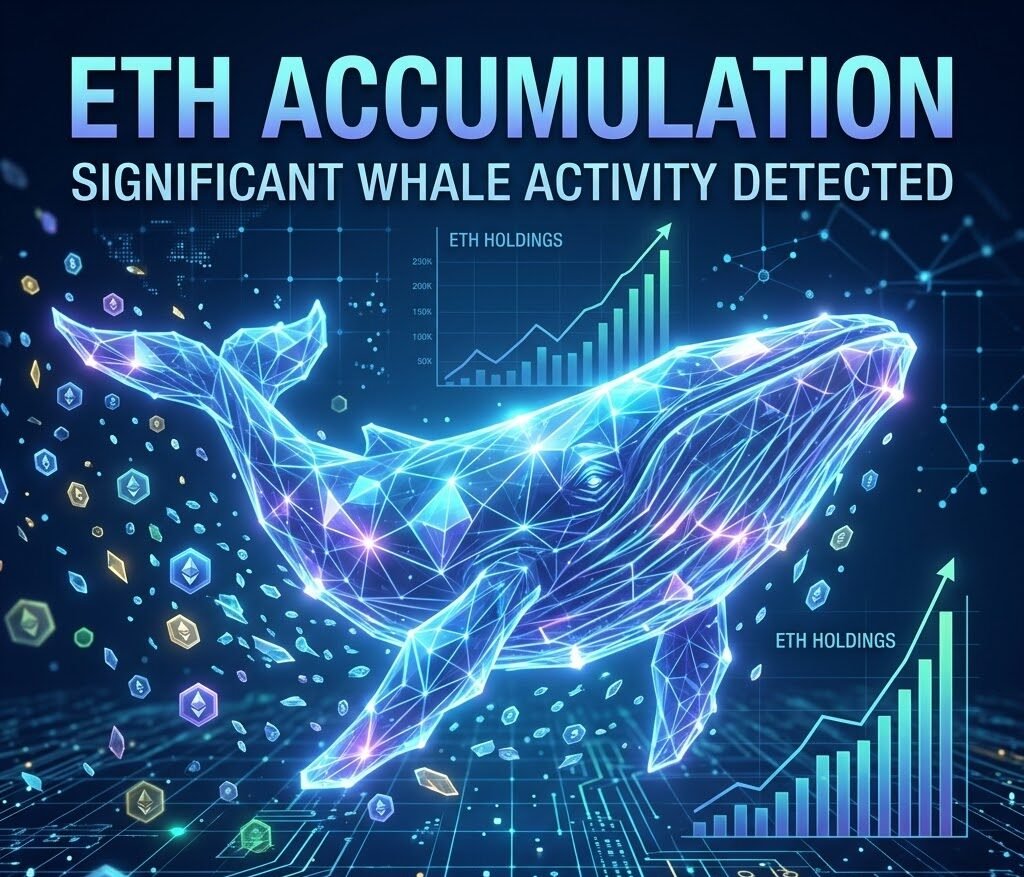 Significant Whale Accumulation of Ethereum (ETH) Detected