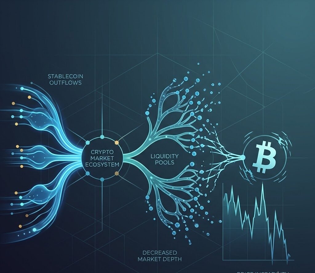 Stablecoin Outflows Impact Bitcoin Liquidity and Price Stability