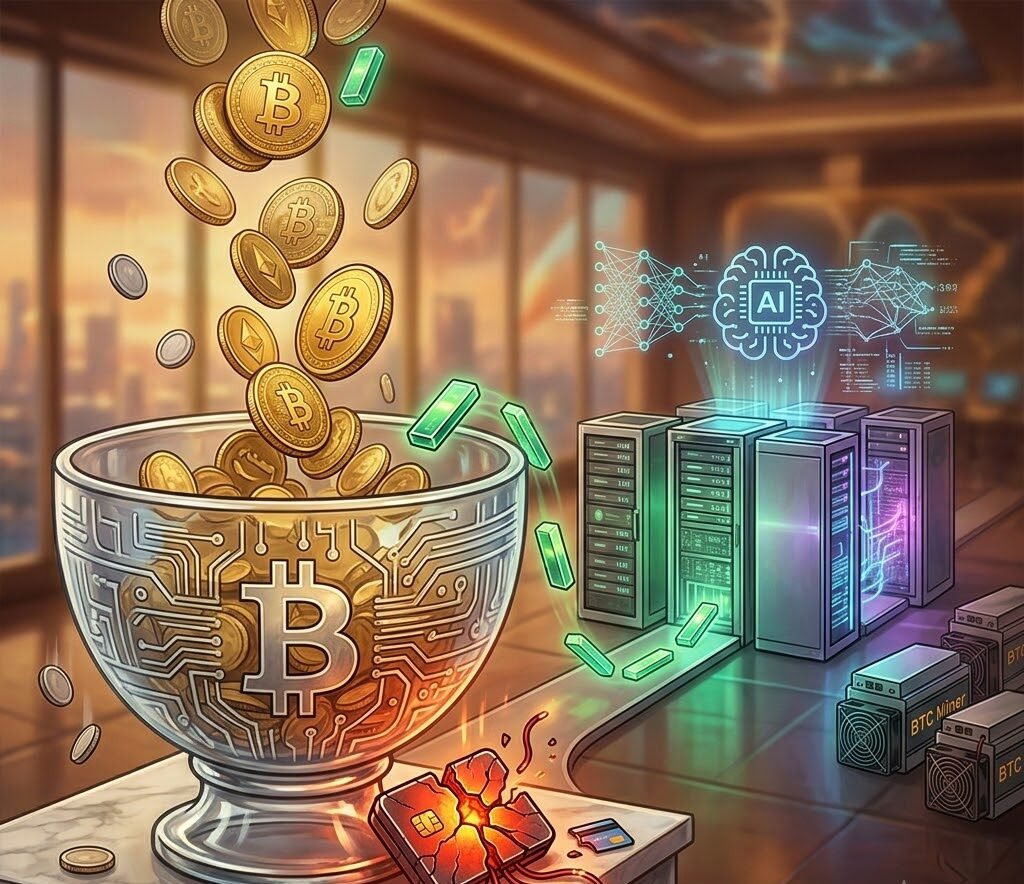Bitcoin ETFs See Inflows Amid Coldcard Hack; Miners Shift to AI