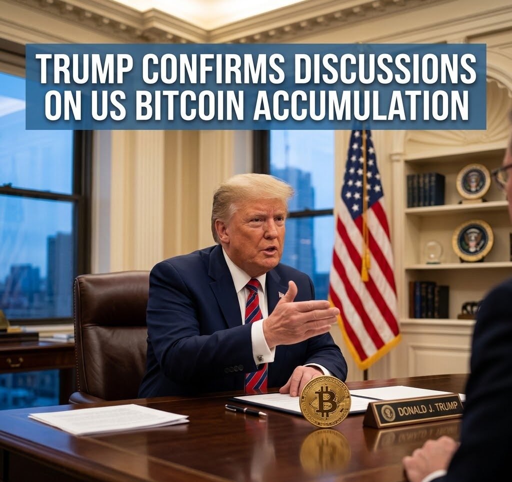 Trump Confirms Discussions on US Bitcoin Accumulation