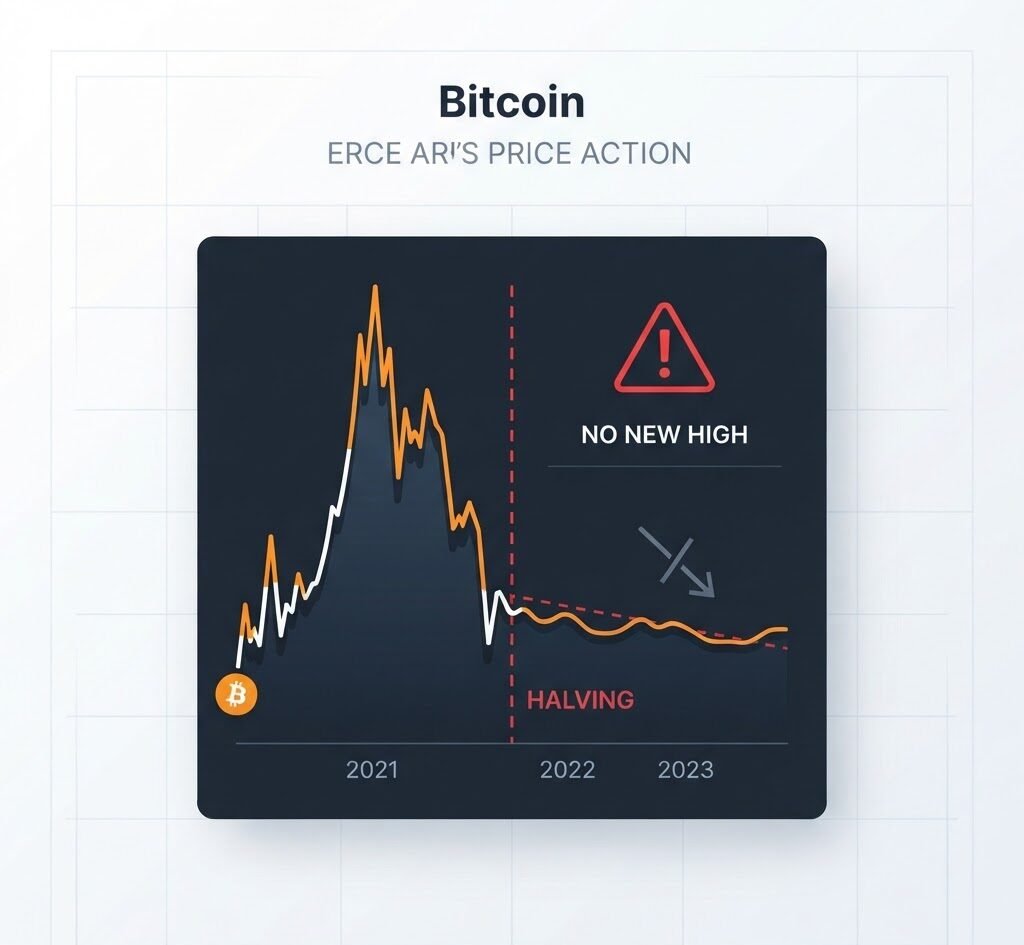 Viewpoint: Bitcoin has not hit a new high in nearly a year, and the historical pattern of quickly rallying to new highs after halving is now failing.